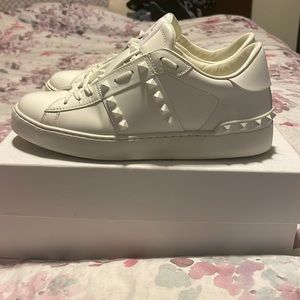 Valentino Garavani White Rockstud Sneakers